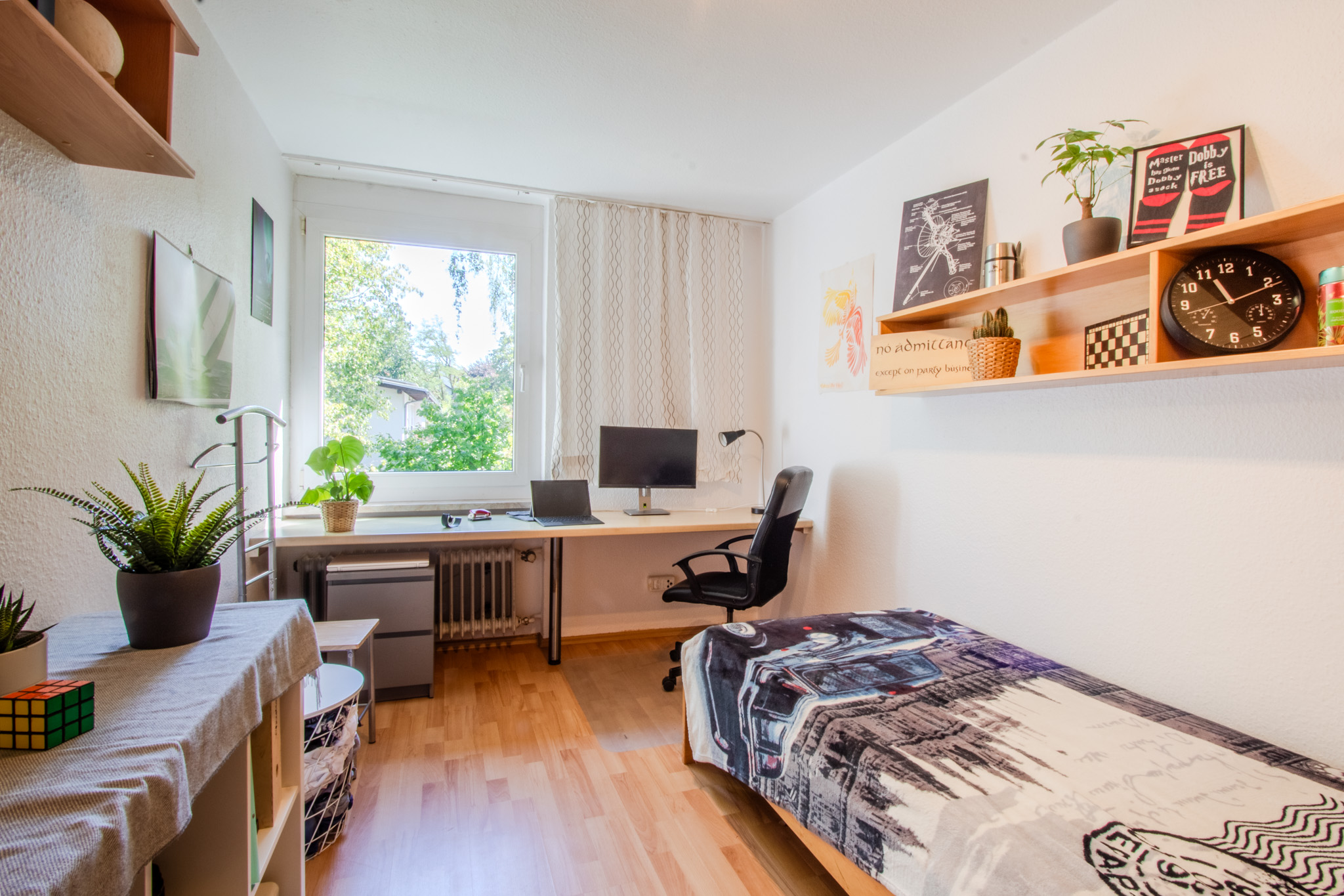 Zimmer im Verbindungshaus der Saxo-Suevia
